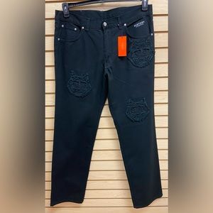 NWT ICEBERG MEN JEANS MADE IN ITALY SIZE 38 INSEAM 34 MSRP $295.00